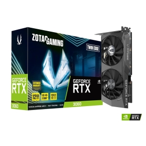 PLACA DE VIDEO NVIDIA GEFORCE RTX 3060 GDDR6 12GB 192 BITS DUAL FAN - ZT-A30600E-10M