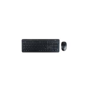 KIT TECLADO E MOUSE SEM FIO RECARREGÁVEL USB 1600DPI PRETO - TC250