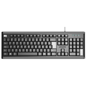 TECLADO USB PCYES CLASSIC - CABO 2 METROS - ABNT2 - PTOCL2AB