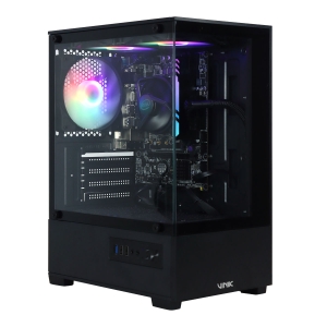 GABINETE GAMER VINIK G-SHIELD VIDRO TEMPERADO C/ 3 FANS - GGGSVBK