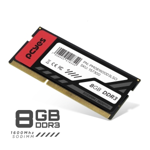 MEMORIA PCYES SODIMM 8GB DDR3 1600MHZ LOW VOLTAGE 1.35V - PM081600D3LSO