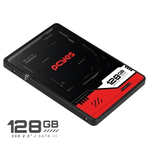 SSD PCYES PY128 128GB SATA III 2,5" LEITURA 550MB/S ESCRITA 400MB/S - SSD25PY128