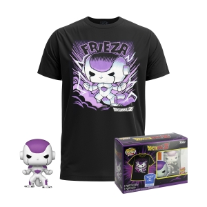 POP! TEES CAMISETA E POP DRAGON BALL Z - FRIEZA FF - TAM. P