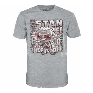 POP! TEES CAMISETA MARVEL- STAN LEE - TAM. M