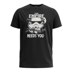 POP! TEES CAMISETA INFANTIL E POCKET POP! STAR WARS - STORMTROOPER - TAM. M