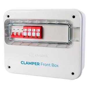 CLAMPER FRONT BOX 275V 20KA TRIFASICO 3P 80A IP65 P24