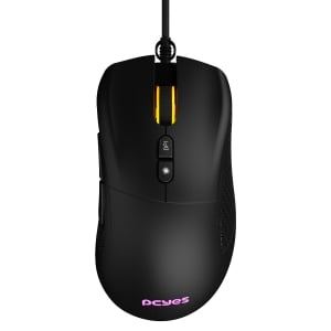 MOUSE GAMER PCYES GAIUS - 12400 DPI - RGB - 6 BOTÕES - PMGGBV - 1