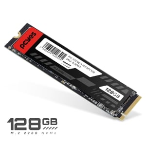 SSD PCYES M.2 2280 NVME PCIE 3.0X4 128GB - LEITURA 1175MB GRAVAÇÃO 700MB/S - SSDNVMEG3PY128