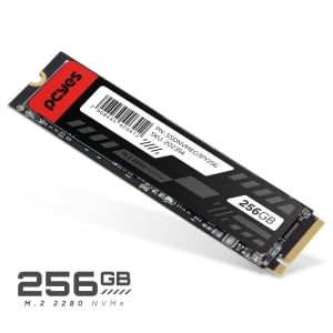 SSD PCYES M.2 2280 NVME PCIE 3.0X4 256GB - LEITURA 2019MB GRAVAÇÃO 1052MB/S - SSDNVMEG3PY256