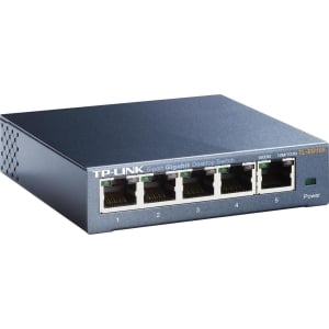 SWITCH 5 PORTAS GIGABIT DE MESA 10/100/1000 TL-SG105 SMB - 1