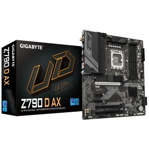 PLACA MÃE GIGABYTE INTEL Z790 D AX MATX LGA 1700 M.2 NVME WI-FI 4XDDR5 MAX. 192GB 1X DP 1X HDMI 1X TYPE-C