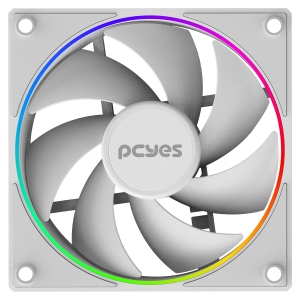 COOLER FAN PARA GABINETE VISION WHITE GHOST 120MM PCYES - FVWG120