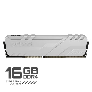 MEMORIA GAMER PCYES UDIMM 16GB DDR4 3200MHZ WHITE - PM163200D4W