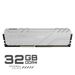 MEMORIA GAMER PCYES UDIMM 32GB DDR4 3200MHZ WHITE - PM323200D4W