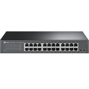 SWITCH GIGABIT 24P 10/100/1000 MESA/RACK TL-SG1024D NACIONAL SMB