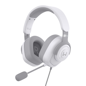 HEADSET GAMER WARRIOR HUGINN BRANCO - PH700