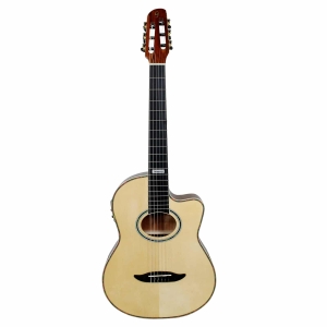 VIOLAO NYLON ELETROACÚSTICO PERFORMANCE GNF-3 CEQ NATURAL GLOSS (NG)