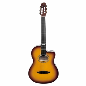 VIOLÃO NYLON ELETROACÚSTICO PERFORMANCE GNF-3 CEQ TOBACCO SUNBURST (TS)