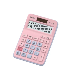 CALCULADORA DE MESA 12 DÍGITOS ROSA E AZUL - MX-12B-PKLB