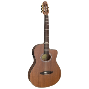 VIOLÃO FLAT CUTAWAY NYLON GNF3 CEQ WS WALNUT SATIN, COM EQUALIZADOR 3 BANDAS - 1