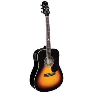 VIOLÃO ELETROACÚSTICO AÇO COM EQUALIZADOR E AFINADOR GD-1 EQ VINTAGE SUNBURST SATIN - 1