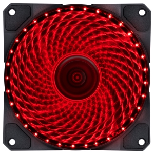 FAN/COOLER GAMER V.LUMI 30 PONTOS DE LED 120X120 VERMELHO - VLUMI33R