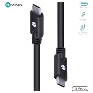 CABO USB TIPO C V3.2 GEN1 1.5M - C32G1-15