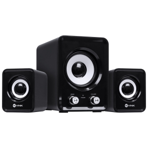 CAIXA DE SOM 2.1 STANDARD WAY 11W SUBWOOFER + 2 CAIXAS SATÉLITE - CXST11W