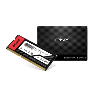 KIT UPGRADE - MEMORIA PCYES SODIMM 4GB DDR3 1600MHZ + SSD PNY CS900 120GB SATA III 2,5"